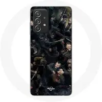 MANIACASE Coque pour Samsung Galaxy A52 Vikings Teaser Saison 6 Affiche Personnages Art