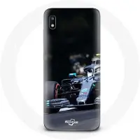 MANIACASE Coque pour Samsung Galaxy A10 Formule 1 Valtteri Bottas Pilote automobile F1 Noir svart
