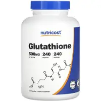 Nutricost , Glutation, 500 mg, 240 Kapslar