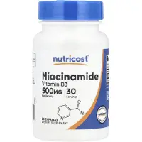 Nutricost , Niacinamid, 500 mg, 30 Kapslar