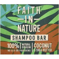 Faith In Nature Coconut & Shea Butter Shampoo Bar – 85 g