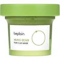 Beplain , Mungbön, Pore clay skönhet mask, 4,05 fl oz (120 ml)