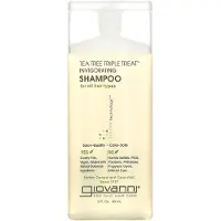 Hairlabs , Tea Tree Triple Treat, Invigorating Shampoo, För Alla Hårtyper, 2 fl oz (60 ml)