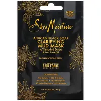 SheaMoisture SHEA MOISTURE African Black Soap Mud Mask 0,5 ounce (12 stycken)