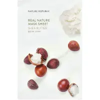 Nature Republic , Real Nature Beauty Mask Sheet, Shea Butter, 1 Sheet, 23ml (0.77fl oz)