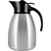 Buff Ståltermoskanna 1,3l Borstad