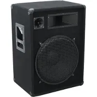 Omnitronic DX-1522 Party-högtalare 38 cm 15 tum 400 W 1 st