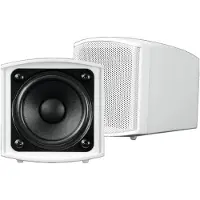 Omnitronic 11036903, Fuld intervall, Ledningsført, 15 W, 150 - 22000 Hz, 8 ohm (O), Hvid