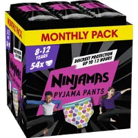 Pampers Ninjamas blöjor str. XXXL r. 54 Girl