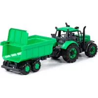 Toymax Traktor med tipp 37x10x11cm, grön