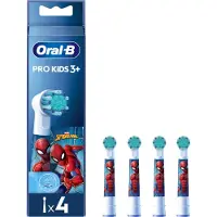 Oral-B 80352671, 4 styck, Blå, Vit, Spider-Man, Ungern, Oral-B, 21,8 g