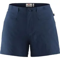 Fjällräven - Vandringskläder dam - High Coast Lite Shorts W Navy för Unisex - Storlek S - Marinblå
