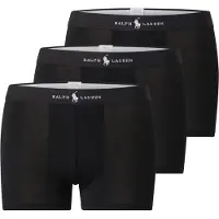 Ralph Lauren för män. 714965507006 Set om 3 klassiska boxershorts i bomullsblandning svart (XL), Hemkläder