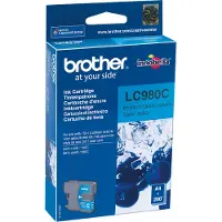 Brother LC980C cyan bläckpatron (original)