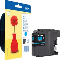 Brother Ink LC121C ink cartridge cyan
