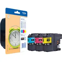 Brother LC125XLRBWBP C/M/Y bläckpatron 3-pack (original)