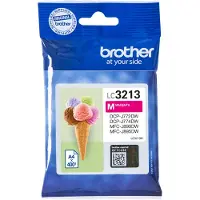 Brother Bläckpatron magenta, 400 sidor