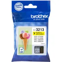 Brother LC3213Y gul bläckpatron hög kapacitet (original)