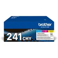 Brother Toner TN-241CMY Original Trepack Cyan, Magenta, Gul 1400 sidor TN241CMY