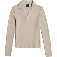 G-Star Polo Top Slim - Beige - Women