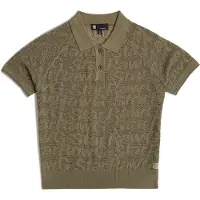 G-Star Pointelle Lt Wt Kortärmad Polotröja