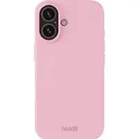 Holdit Silicone, Omslag, Apple, iPhone 16, 15,5 cm (6.1), Rosa