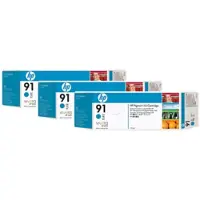 HP 91 Bläckpatron Cyan