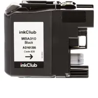 Inkclub Bläckpatron svart, ersätter Brother LC223BK