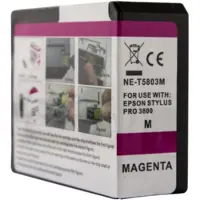 WL Bläckpatron, ersätter Epson T5803, magenta, 84 ml