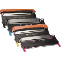 Inkclub Tonerkassetter B/C/M/Y, Rainbow kit