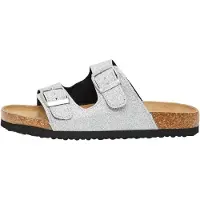 Name it Sandaler - Noos - NkfFlora - Silver m. Glitter - - 28 - Sandal
