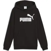 Puma Sweatjacka 'ESS No. 1' svart / vit