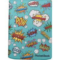 Pocketbook Flip cover-skal Flip Cover - Comic Print 7,8