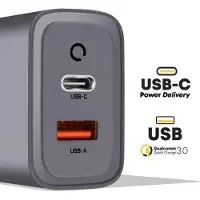 Tactical Microgrid Gan 45w Usb-a-och Usb-c-väggladdare