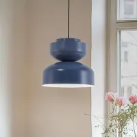 Aldex Hänglampa Dalia , dimbar, Blå, Vardagsrum / matsal, Metall, Modern, Pendellampa