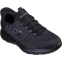 SKECHERS Slip-On 'Summits - Key Pace' svart
