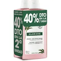 Klorane A La Peony Bio Svalkande Shampoo Duo 2 X 400 ml