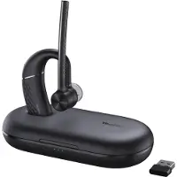Yealink BH71 Series Pro - Headset - inuti örat - montering över örat - Bluetooth - trådlös - USB-A via Bluetooth-adapter - Certifierad för Microsoft-teams