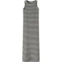 Name it Klänning - Rib - Noos - NkfSuraja - Bright White/V. Blac - - 6 år (116) - Klänning