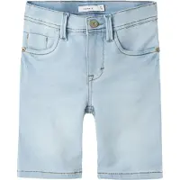 Name it Shorts - Noos - NkmTheo - Light Blue Denim - - 8 år (128) - Shorts