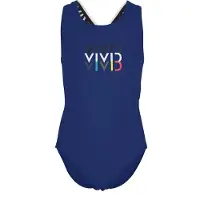 Vivid Baddräkt blå / vit