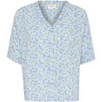Cream Blus 'Tiah' opal / himmelsblå / pastellgul / grön