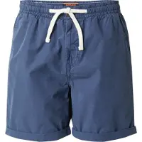 Superdry för män. M7110479A Marinblå Essentials Walk-shorts (S), Casual, Bomull, Marino