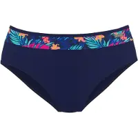 LASCANA Bikiniunderdel marinblå / turkos / orange / rosa