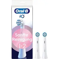 Oral-B iO Gentle Care 8700216373609, 2 styck, Vit, 3 månad (er), Mjuk, Oral-B, 211 mm