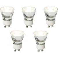 LUEDD 5-pack dimbara GU10 LED-lampor 35 mm 3W 220 LM 3000K