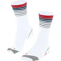 Falke Unisex BC Impulse Reflect Biking Socks White/red