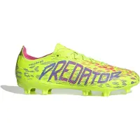 Adidas Predator League FG/AG Mystic Victory - Lucid Lemon/Lucid Pink/Blå, storlek 46