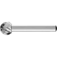 PFERD TOOLS 22420516 Frässtift HSS Boll / Kula 12 mm Längd 51 mm Mått - Diameter Ø 12 mm Effektiv längd 10 mm Skaft-Ø 6 mm 1 st