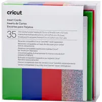 Cricut Rainbow Scales Sampler - Insert card set - 35 delar